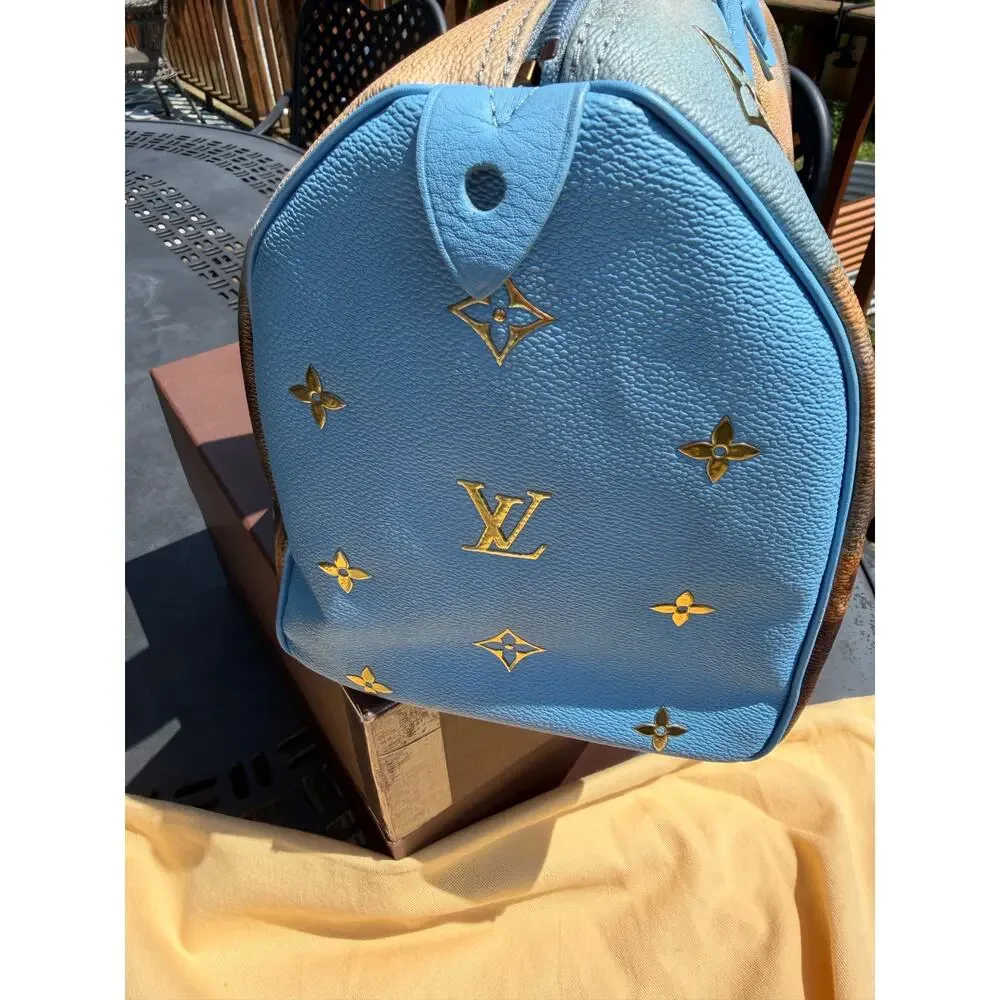 Louis Vuitton Speedy 30 Turner Masters Collection by Jeff Koons NWB - Picture 5 of 16